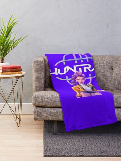kpop demon hunters Fleece Blanket