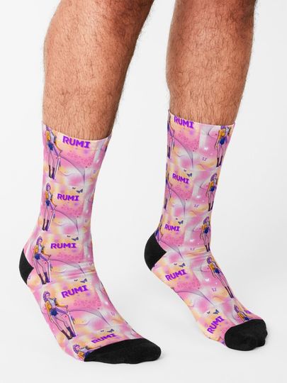 Rumi - Huntrix - K-POP DEMON HUNTERS Socks