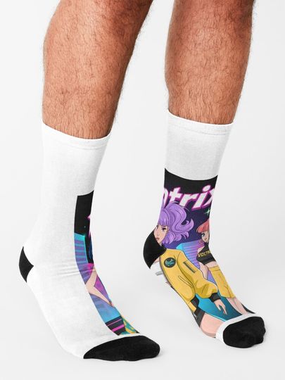 3D Anime-Style K-pop inspired in HUNTRIX Socks