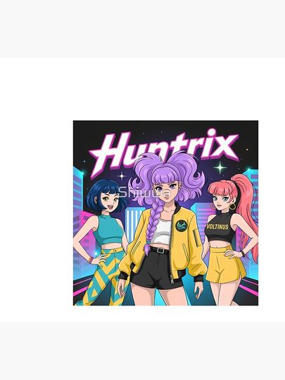 3D Anime-Style K-pop inspired in HUNTRIX Socks