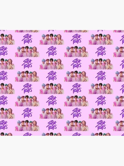 KPop Demon Hunters Cozy Saja Boys Throw Blanket