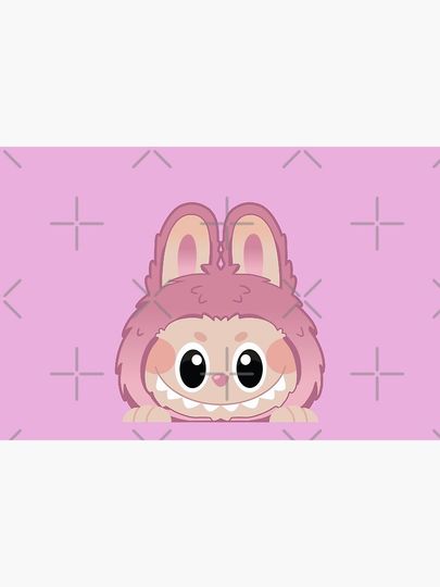 Labubu lychee berry peeker v2 Bath Mat, For Bathroom, For Kitchen