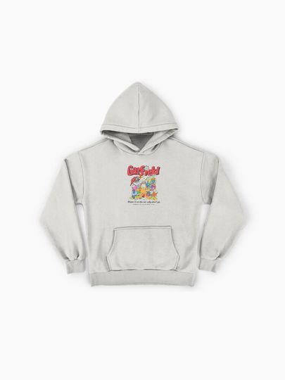 Garfield Blame It On The Cat Why Don't Ya Vintage Premium Hoodie