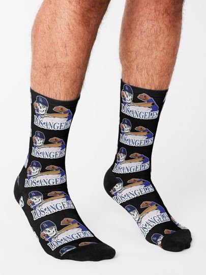 Los angeles skull player Socks