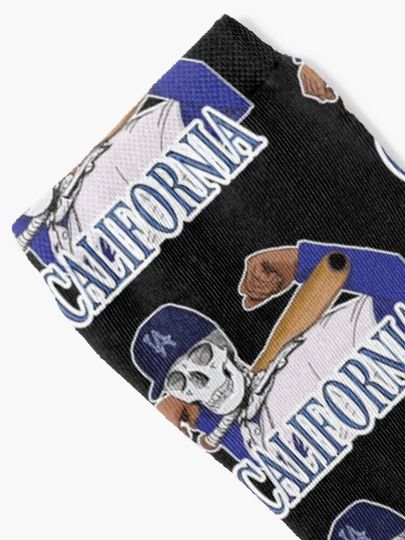 California Skull player Socks