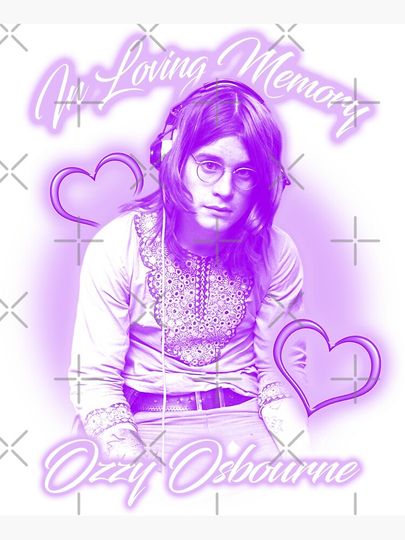In Loving Memory Ozzy Poster