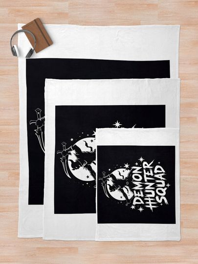 Demon Hunter Squad – K-Pop Fan Art Fleece Blanket