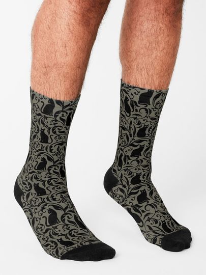 Black Cats III Socks