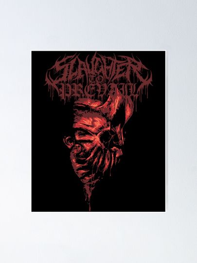 Intense Guitar and Drum Fury in Art Form Poster