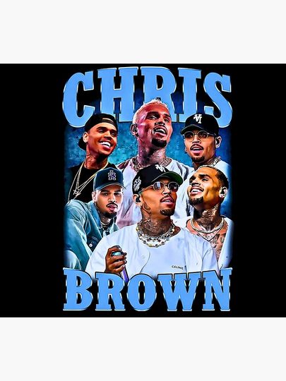 Chris Brown Tour Poster - Music Wall Print for Home