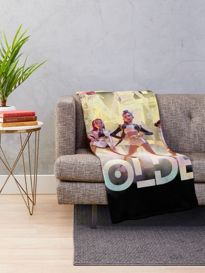 Golden - Kpop Demon Hunter Fleece Blanket, Gift For Fan