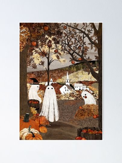 Apple Orchard Poster