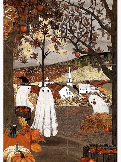 Apple Orchard Poster