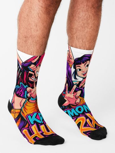 K-Pop Demon Hunters art - 6 Socks