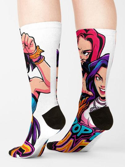 K-Pop Demon Hunters art - 6 Socks