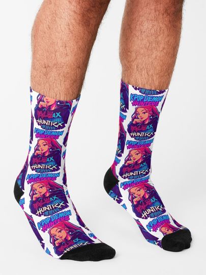 K-Pop Demon Hunters art Mira Socks