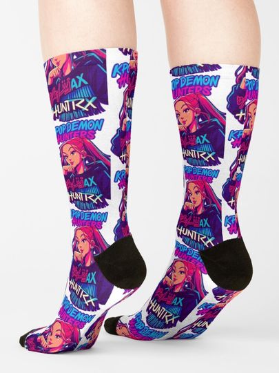 K-Pop Demon Hunters art Mira Socks