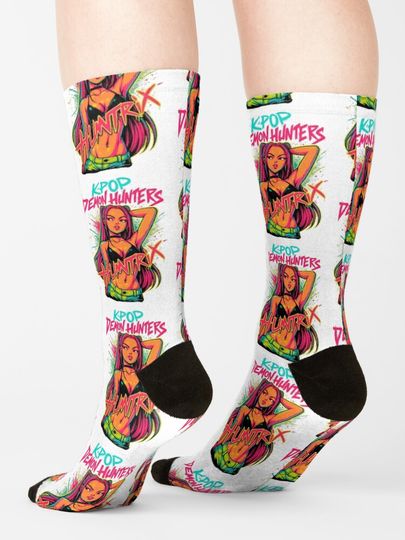K-Pop Demon Hunters art Mira- 14 Socks