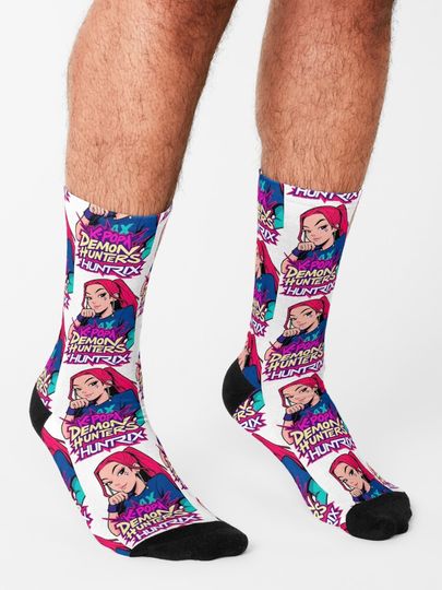 K-Pop Demon Hunters art Rumi - 16 Socks