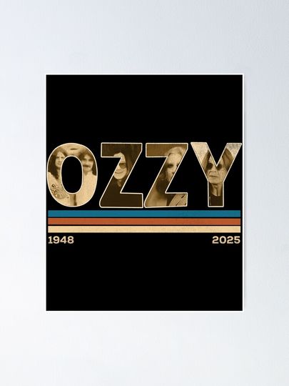 Rock Legend Ozzy Osbourne Poster - Classic Music Wall Decor