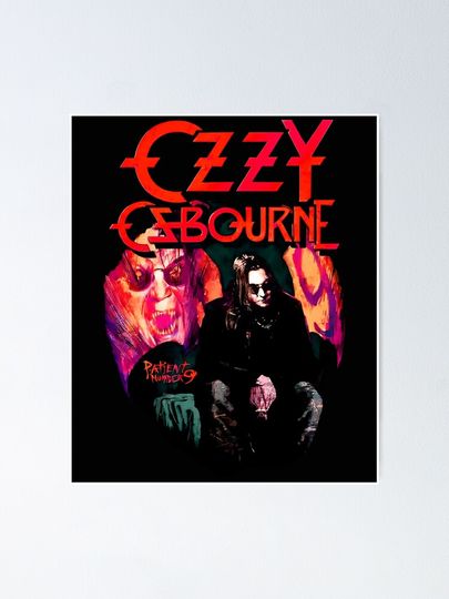 Rock Legend Ozzy Osbourne Poster - Classic Music Wall Decor