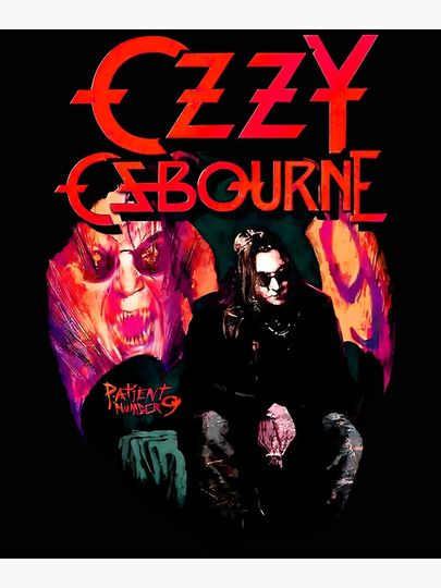 Rock Legend Ozzy Osbourne Poster - Classic Music Wall Decor