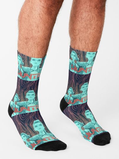 Huntrix demon hunters kpop Psycho fanart  Socks