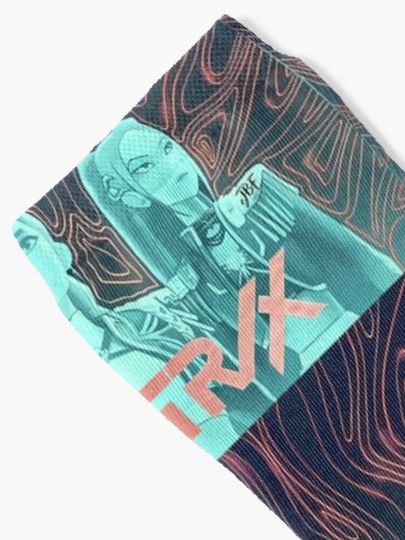 Huntrix demon hunters kpop Psycho fanart  Socks