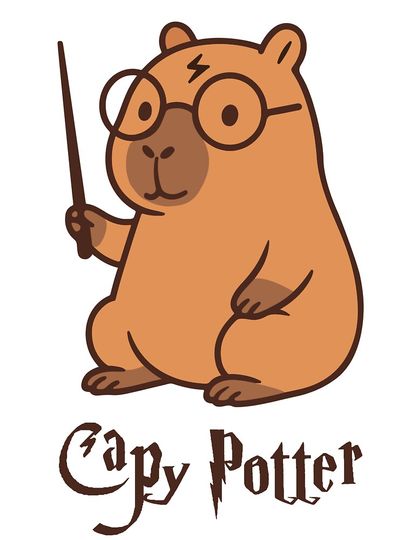 Capy Potter Kids T-Shirt