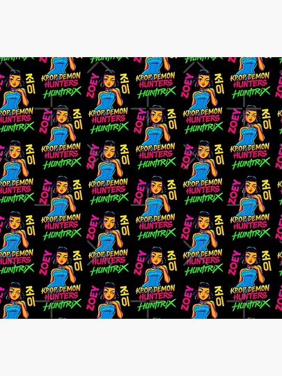 K-Pop Demon Hunters art Zoey Socks