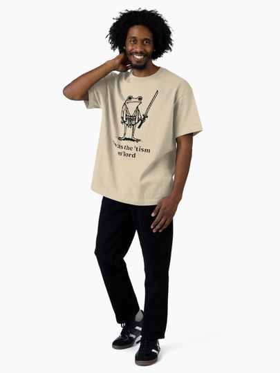 ‘Twas The ‘Tism M’Lord Oversized T-Shirt