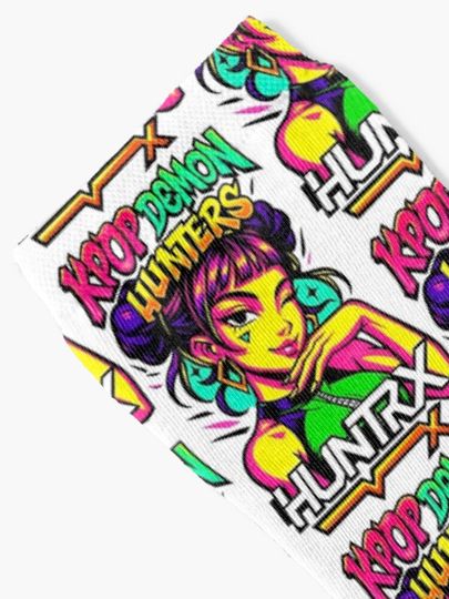 K-Pop Demon Hunters art Zoey - 19 Socks