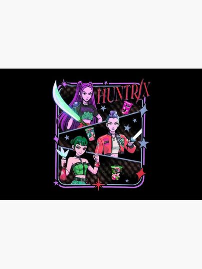 Huntrix Kpop Demon Hunters Zipper Pouch