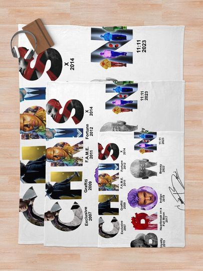 Chris Brown Fleece Blanket
