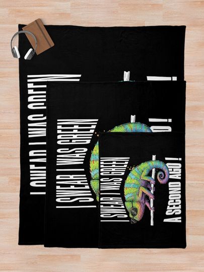 Chameleon Throw Blanket