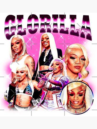 Vintage Style Glorilla Poster