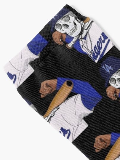 skull player Socks