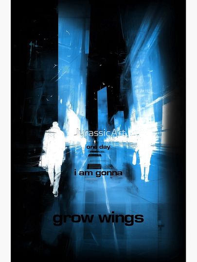 Let Down - I am Gonna Grow Wingsv Poster