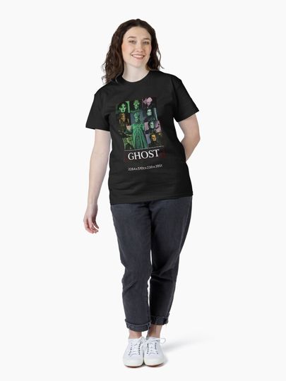 Dark Cardinal Evolution - Gothic Priest Aesthetic Collage Classic T-Shirt