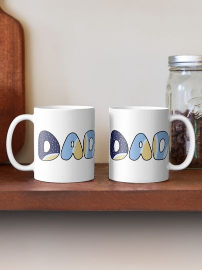 Dad Sticker (from BlueyDad TV) Coffee Mug