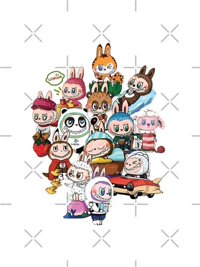 labubu and friends A-Line Dress, Gift for Her