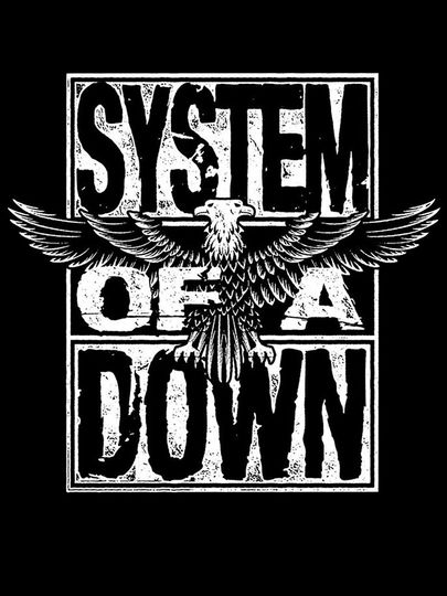 SYSTEM OF DOWN Band Poster – Rock Music Wall Art Print