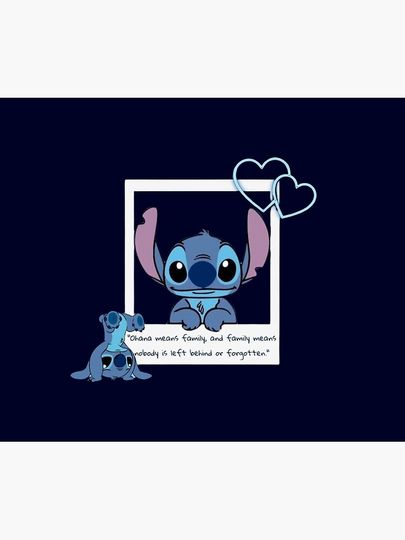 4) Stitch Mood Throw Blanket – Super Soft Cozy Couch & Bed Blanket