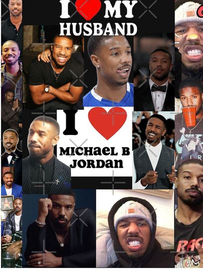 Michael B. Jordan photo collage T-Shirt