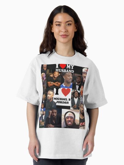 Michael B. Jordan photo collage T-Shirt