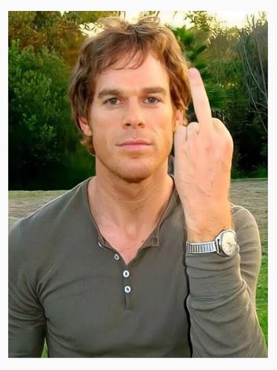 Dexter Morgan flipping off Classic T-Shirt