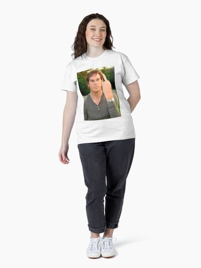 Dexter Morgan flipping off Classic T-Shirt