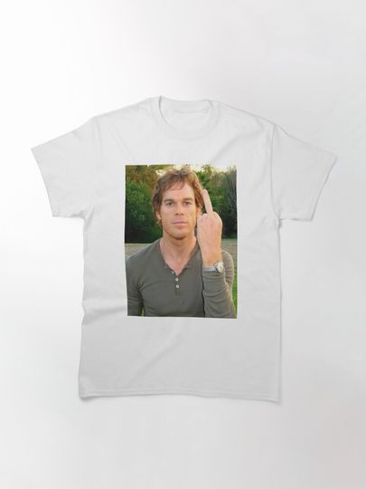 Dexter Morgan flipping off Classic T-Shirt