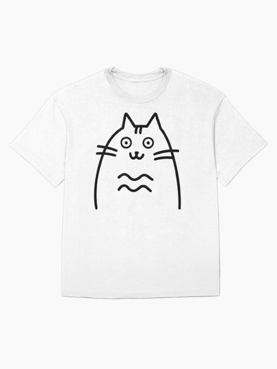 The Silly Kitty Oversized T-Shirt for Women and Men