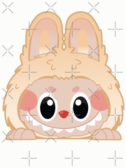 Labubu Soymilk Peeker v2 Pullover Sweatshirt